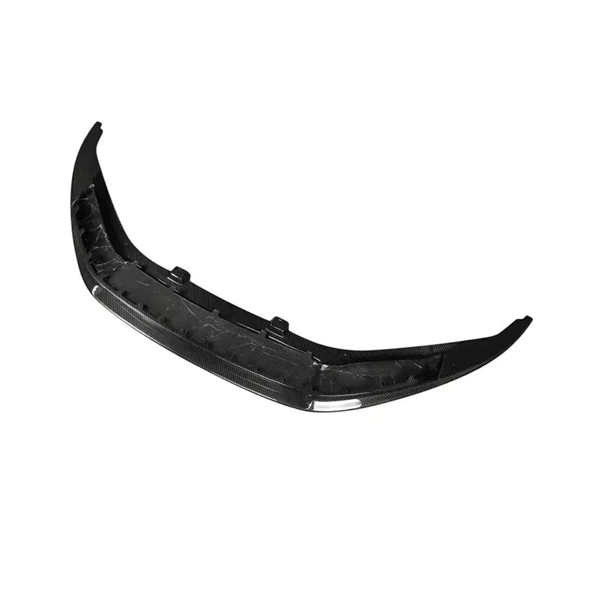 V Style Dry Carbon Fiber Body Kit Front Bumper Lip for  R8 Carbon Fiber 2017-2019